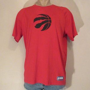 Toronto Raptor Under Armour Red with logo T-Shirt Man   XL